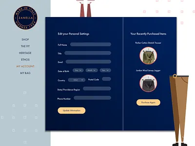 Weekly UI Challenge - Week 2 daily ui design desktop ui ui challenge