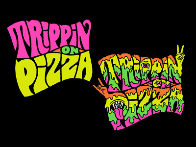 Trippin illustration logo