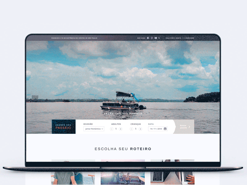 Nautical Website app boat boating bokking book mac macbook nautical sea site swimmers swimming web