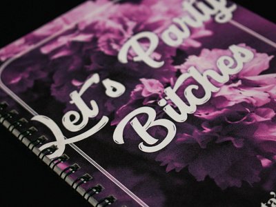 Bachelorette Party Book bachelorette blue book booklet flowers layout party photography purple scavenger wedding