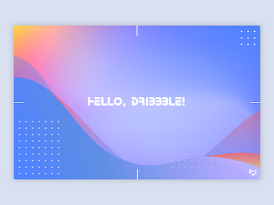 Mesh Gradient Exploration abstract art background blue concept concept design creative dot gradient graphic illustration landing light line mesh neon pink ui visual web