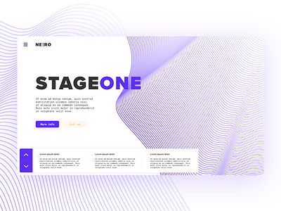 Header concept biological design systems header landing product ui user iterface ux web