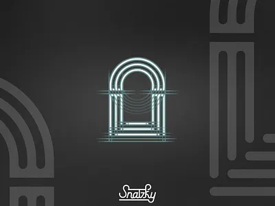 Grids Arch arch brand branding color design flat grids icon identity illustrator logo logos