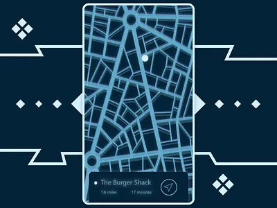 Daily UI 029 - Map! adobe xd dailyui