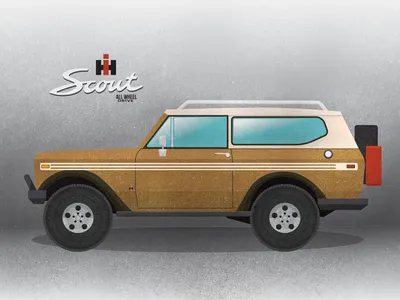 IH SCOUT II 4x4 international harvester jeep off road scout ii