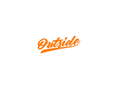 Outside brands calligraphy design designer dribbble featured flume graphic graphicdesign hand illustrations instagram lettering logo logos minimal pellisco typo typography worldwide