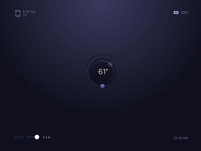 Digital thermostat dailyui digital thermometer nest temperature touch ui