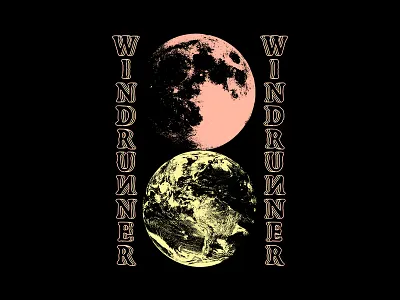 Windrunner1 apparel art design drawing graphic design graphic designer illustration illustrator merch design photoshop tee vector