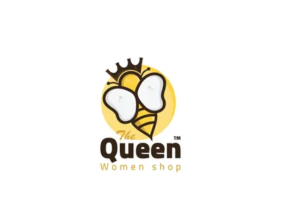 Queen branding design drawing flat freehand icon illustration logo sketch ui ux vector شعار لوجو
