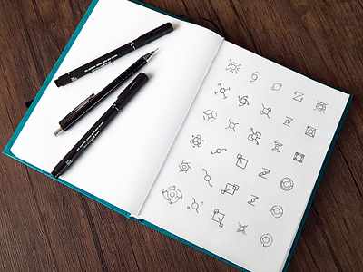Logo Design | Iterative Sketching branding draw drawing graphic design identity logo sketch sketches