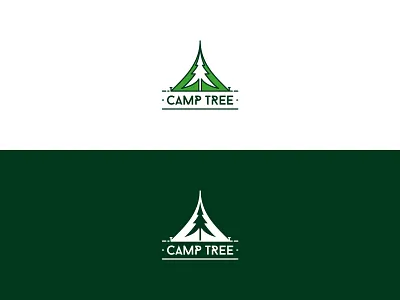 Camp Tree camp camping design dribbble illustration illustrator logo logo a day logo design tree turkey vector