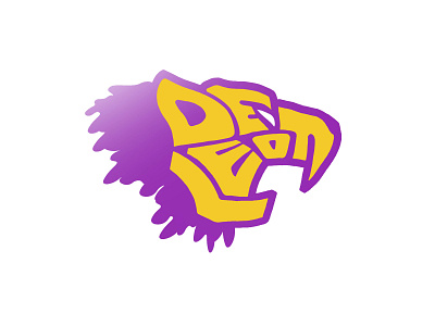 De Leon logo branding design digital drawing logo typography