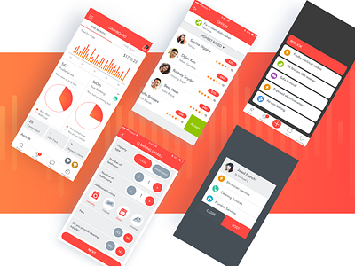 Dashboard - Mobile app app beesightsoft dashboard design dribbble mobile