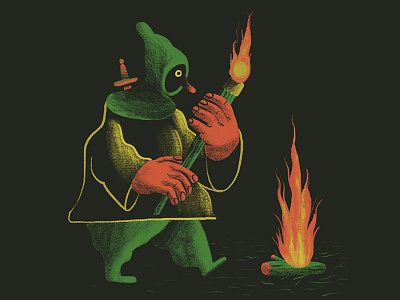 The Light Bringer art direction character design characterconcept color drawing illustration ipad pro procreate