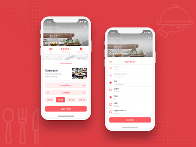 Food Ordering UI Part-3 app apple application application ui color colour concept concept app creative design ios minimal mobile order order food story typography ui ux visual