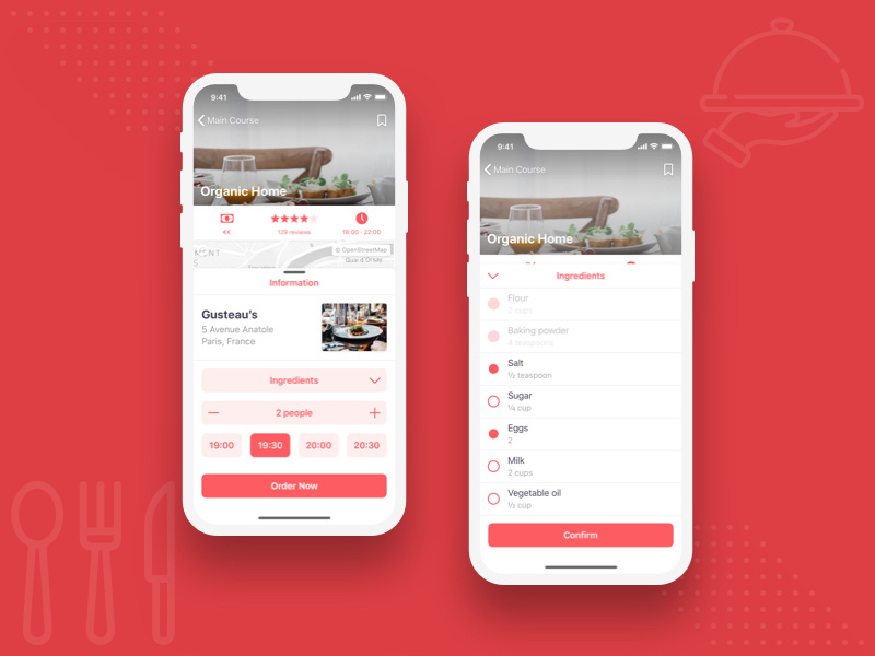 Food Ordering Ui Part 3 By Aziz Mostoba On Dribbble