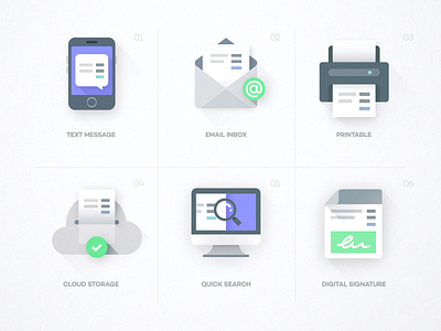 PayJunction - Mini Illustrations app branding design icon illustration phone printer ui vector