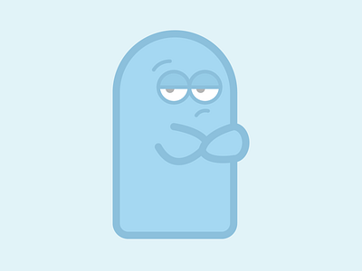 FOSTER'S HOME OF IMAGINARY FRIENDS : Bloo bloo cartoon cartoon network character cute design fosters home graphics illustration kawaii pastel tv show vector