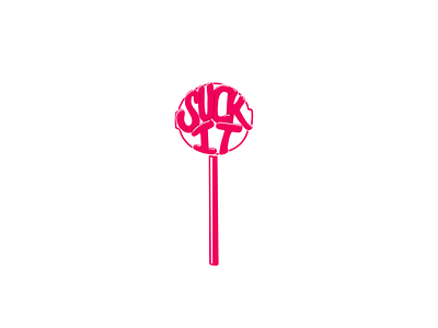 Lollipop. candy design illustration ipad lollipop procreate suck it