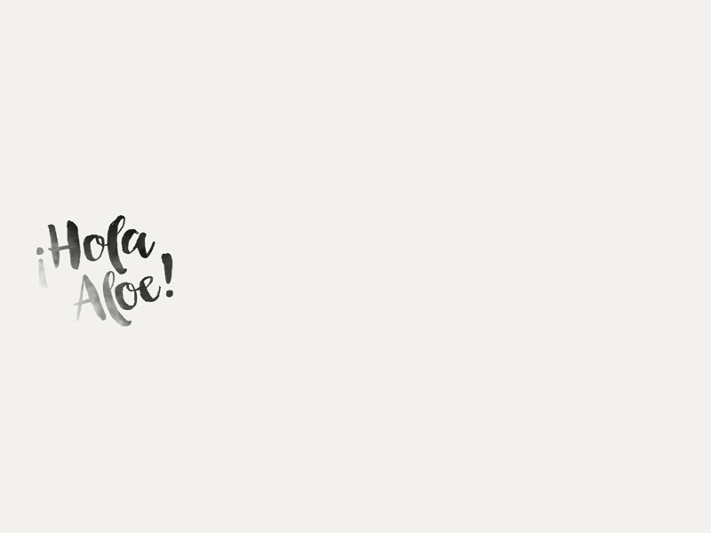 Hola animation animation 2d frame by frame lettering