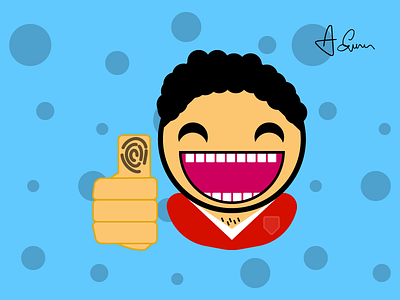 Thumbs Up - Comic Illsutration charicature comic design illustration