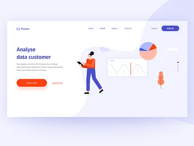 Process Design colors header illustrations team ui ui ux ui ux design uidesign uidesigner ux design uxprocess uxresearch webapps webdesign website work