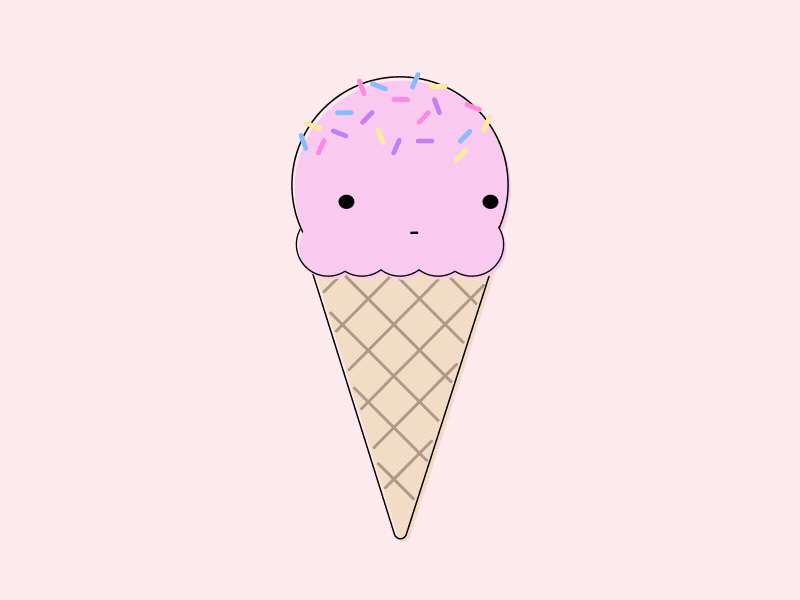 Oops! ice cream oops poop sprinkles summer