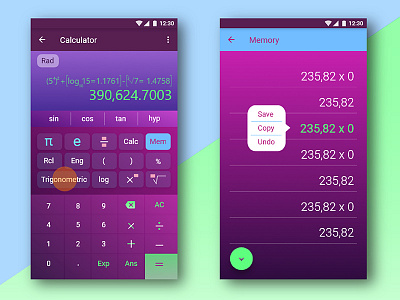 Daily UI #004 004 adobexd calculations calculator challenge dailyui formula mathematics numbers