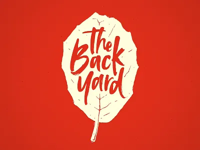 The Back Yard branding logo