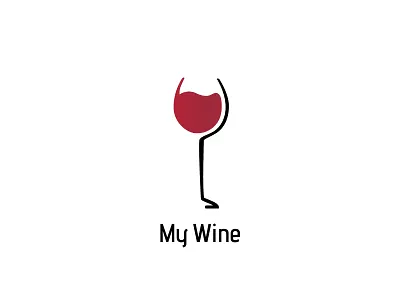 #26, Thirty Days Logo Challenge brand branding logo mywine thirty logos thirtylogos wine