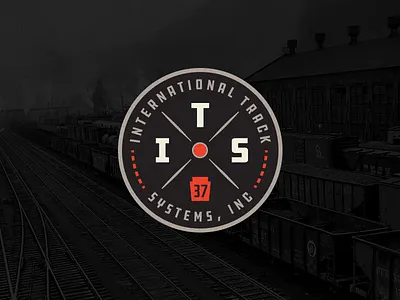 International Track Systems badge logo pennsylvania track train