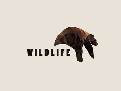 WILDLIFE LOGO app design icon illustration ios logo thirty day logo challenge thirty day logos thirtylogos type ui vector web website