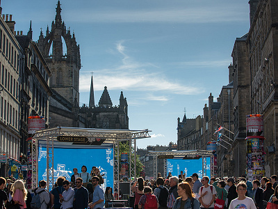 Edinburgh Fringe Street Events artworking branding design drawing edinburgh festival graphic design illustration illustrator print design scotland