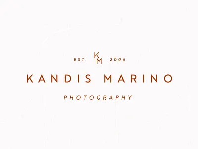 Kandis Marino Alternate logo branding brandingdesign brandstylist logo logo design logodesign minimal minimalism type typography