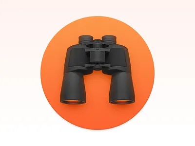 ProFind app icon binoculars find glasses mac icon macos icon osx icon profind realistic sandor skeu skeuomorph skeuomorphism telescope ui icon user interface icon ux icon