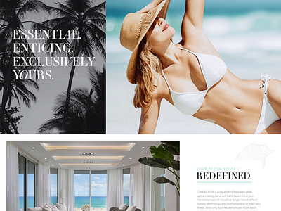 VistaBlue Singer Island // Website brand brand development branding branding agency design graphic design real estate marketing typography website