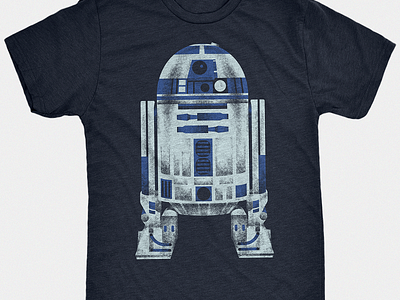 Artoo blue cotton bureau disney droid r2 d2 r2d2 robot star wars