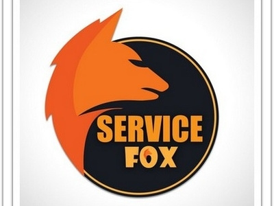 Service Fox art work branding creative design logo