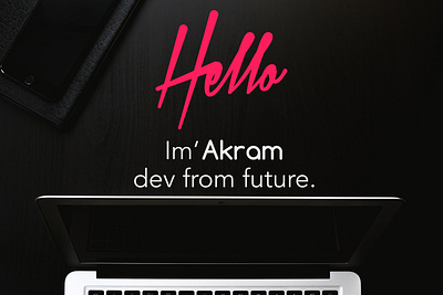 Hello Web Home design hello home laptop pink red website website banner