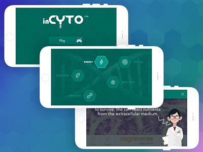 inCYTO app design ui ux