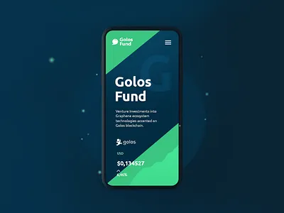 Venture Investment Fund – Mobile View bitcoin blockchain foundation golos green hightech ico investment venture capital