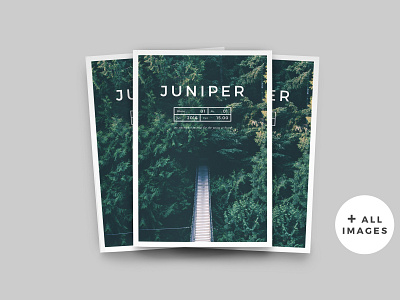 J U N I P E R Magazine / Portfolio branding brochure business catalog catalogue clean design editorial elegant fashion indesign lookbook magazine modern portfolio proposal studio template