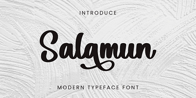 A pretty vintage display font ligature font