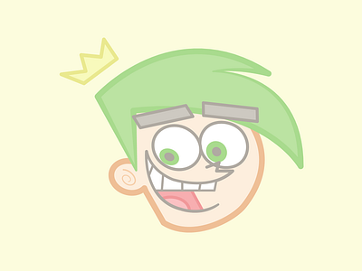 Fairly Odd Parents : Cosmo cartoon character cosmo cute fairly odd parents graphics illustration kawaii nickelodeon pastel tv show vector