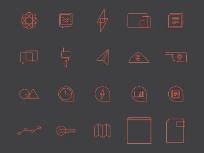 Clover Partners Icon Pack branding icon pack icons illustration logo