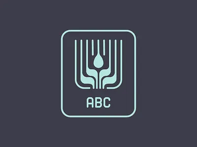 Agro Business Club Logo abc agro business club dalex dragos grains logo simple wheat