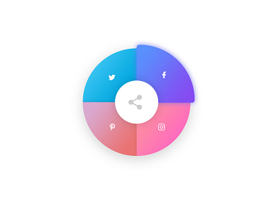 Daily UI Challenge 010 - Social Share challenge dailyui design icon illustration share social ui ux