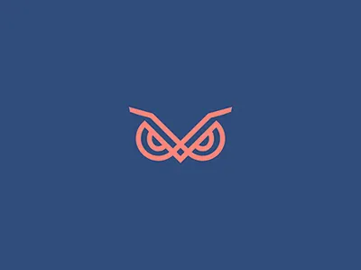 Owl minimalistic logo animal animal character animal logo illustration logo logo design logo for sale minimalistic minimalistic logo owl owl illustration owl logo