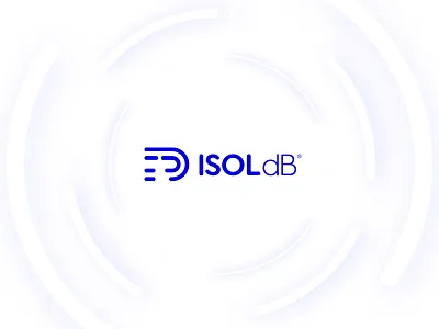 Visual Identity ISOL dB brand branding clean cork db design id idendity isolated isolation logo logotype simple sound soundwave wave