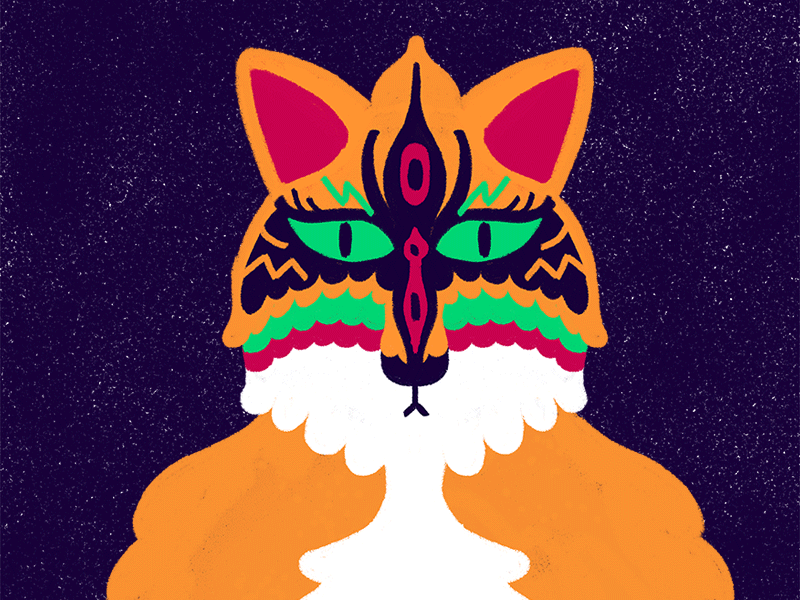 Fox animal animated gif cellanimation fox illustration motion
